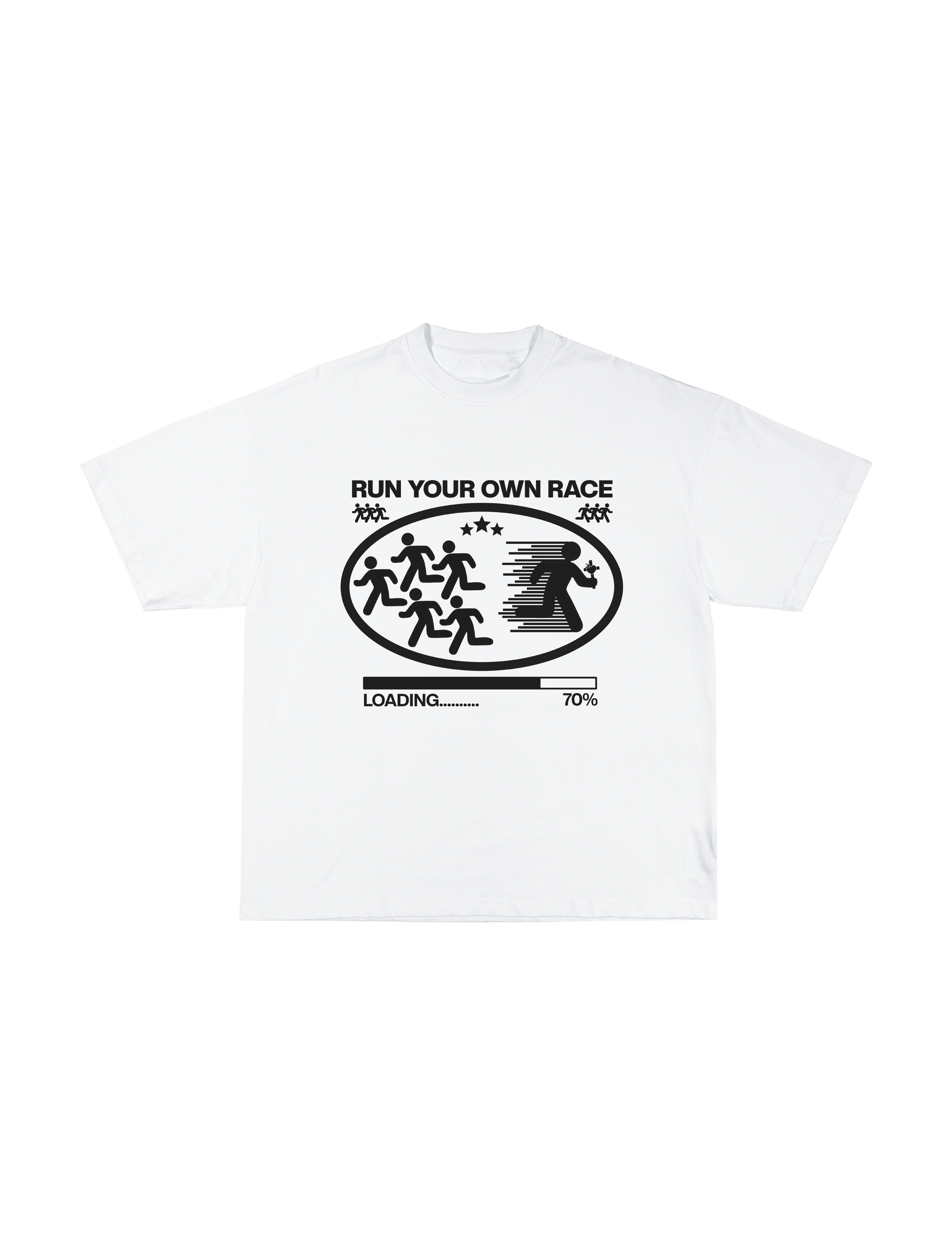 RUN YOUR OWN RACE TEE